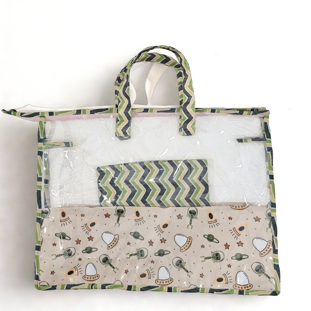 SPACE INVADERS PRINT Swimming Bag Combo