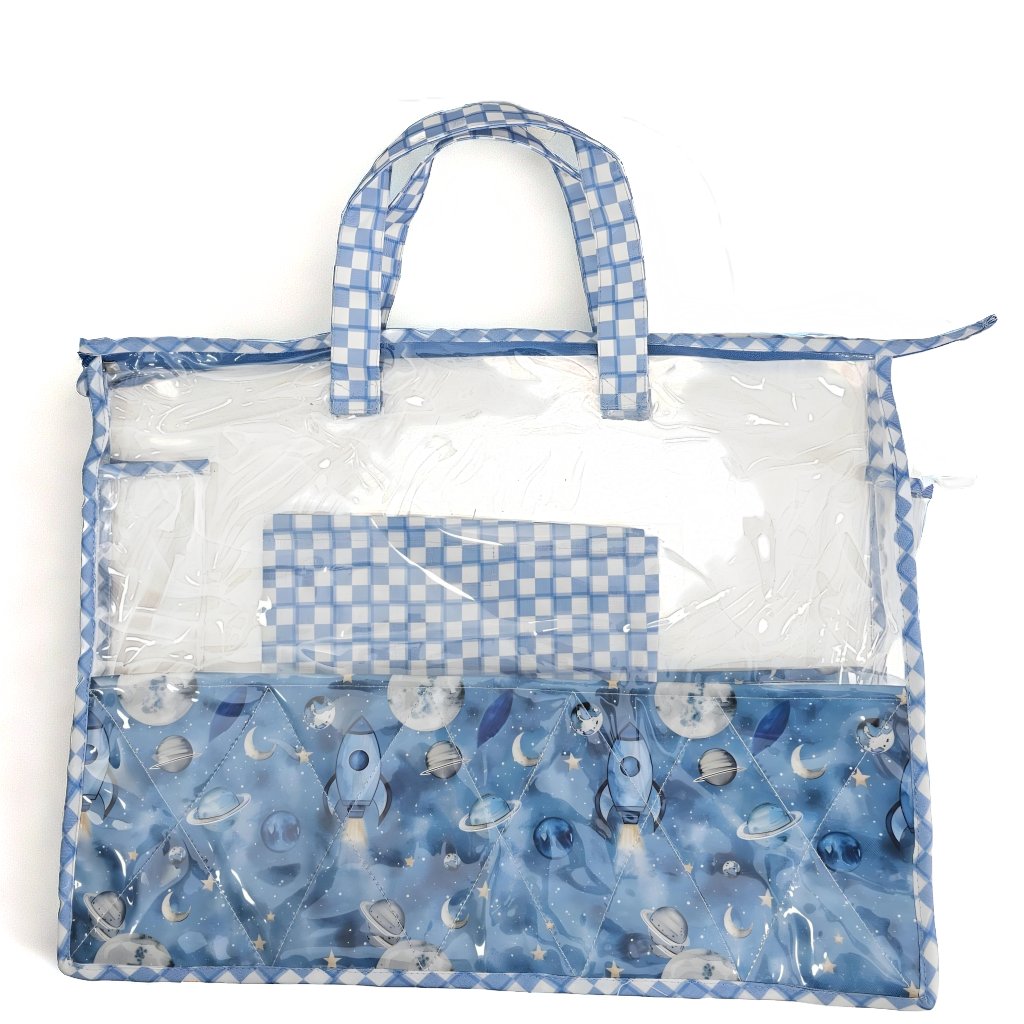 ABSTRACT PRINT SWIMMING BAG CUSTOMISER