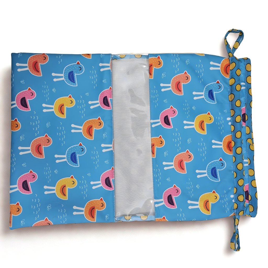 PLAYFUL BIRDS PRINT Heels & Sandals Cover