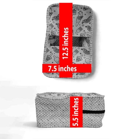 SUNSHINE BLOOM PRINT GRAND SHOE ZIP BOX