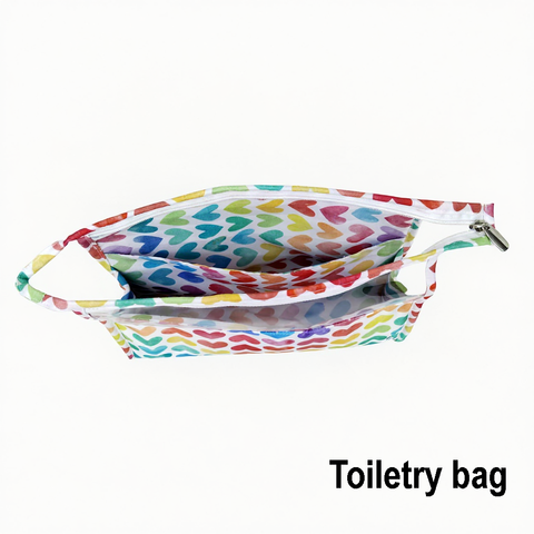 LOVE RAINBOW PRINT 8 PIECE KIDS GIFT SET