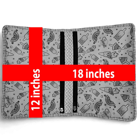SUMMER DAISY MEADOW PRINT MAXSTOR TOILETRY BAG
