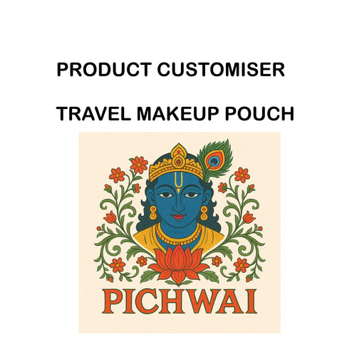 PICHWAI PRINT TRAVEL MAKEUP POUCH SET CUSTOMISER
