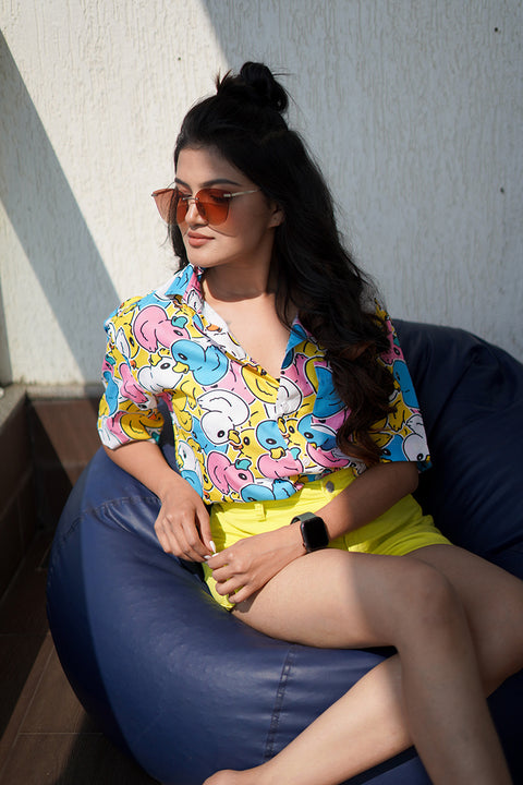 Multi Duck Couple shirt