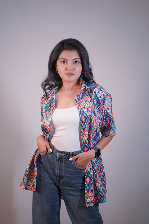 Smart Paisley Couple shirt