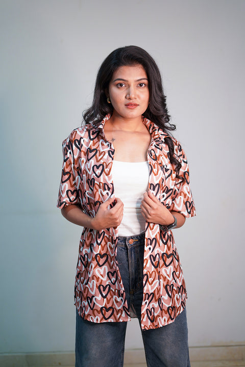 Valentine heart Couple shirt